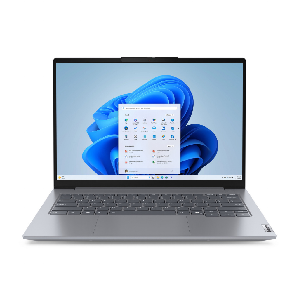 Lenovo ThinkBook 14 G7 ARP AMD Ryzen™ 5 7535HS Laptop 35,6 cm (14") WUXGA 16 GB DDR5-SDRAM 512 GB SSD Wi-Fi 6E (802.11ax) Window