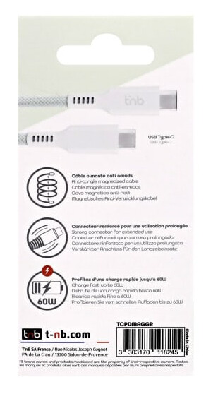 T'nB TCPDMAGGR USB-kabel 1,5 m USB C Groen - Afbeelding 5