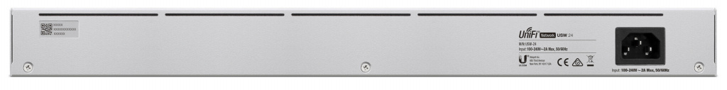 Ubiquiti Networks UniFi USW-24 netwerk-switch Managed L2 Gigabit Ethernet (10/100/1000) Zilver - Afbeelding 2