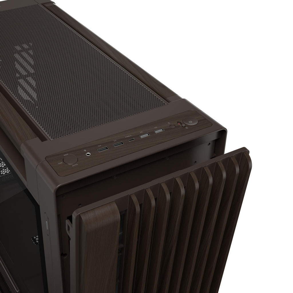 ASUS ProArt PA602 Wood Edition Retro Brown - Tempered Glass Panel Midi Tower Bruin - Afbeelding 10