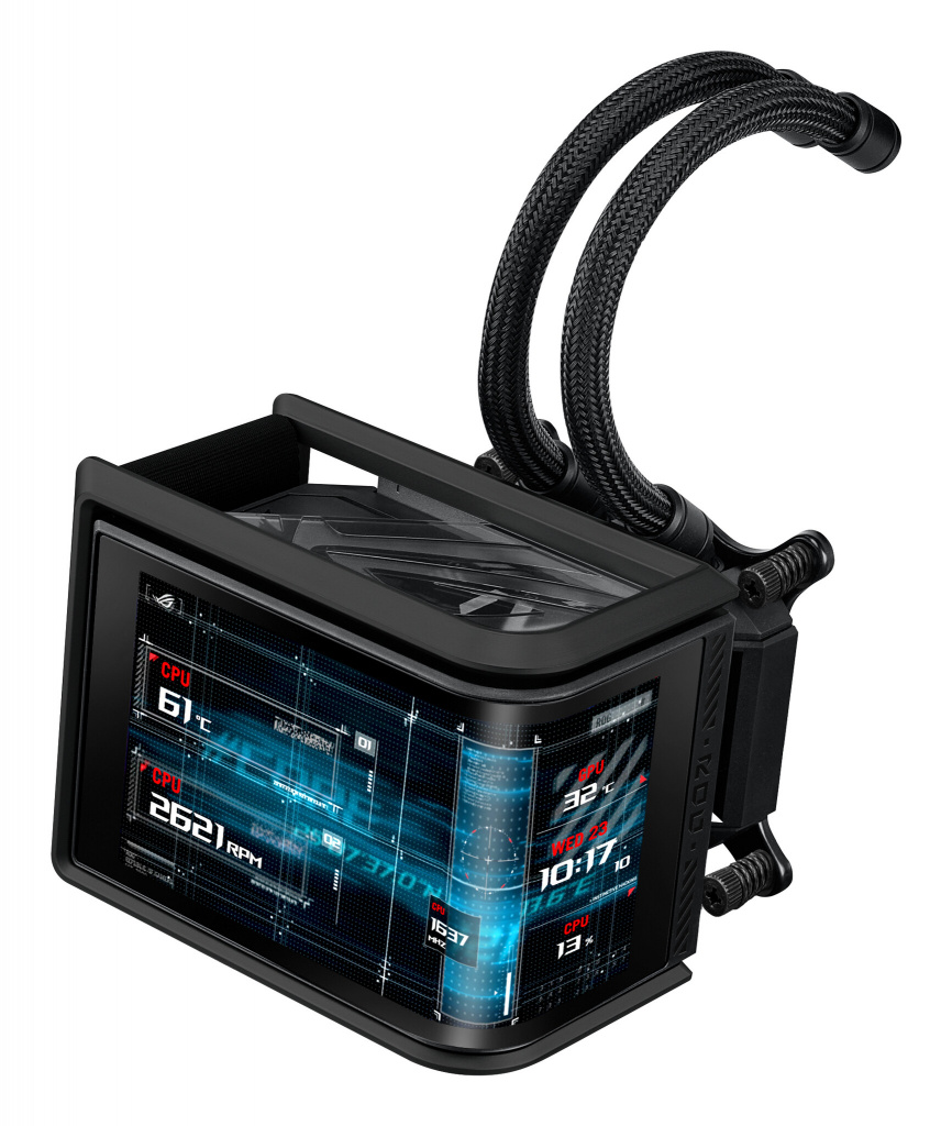 ASUS ROG Ryuo IV SLC 360 ARGB Processor Alles-in-één vloeistofkoeler 12 cm Zwart - Afbeelding 10