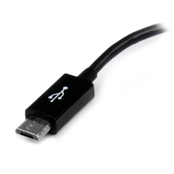 StarTech.com Micro-USB-naar-USB-OTG-hostadapter M/F 12 cm - Afbeelding 3