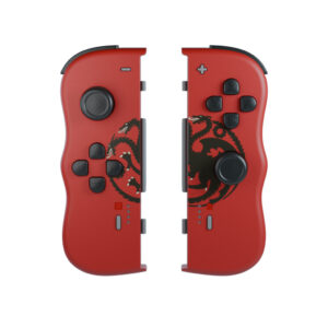 Lexip HBO Game of Thrones Targaryen Zwart, Rood Bluetooth Gamepad Nintendo Switch, Nintendo Switch OLED