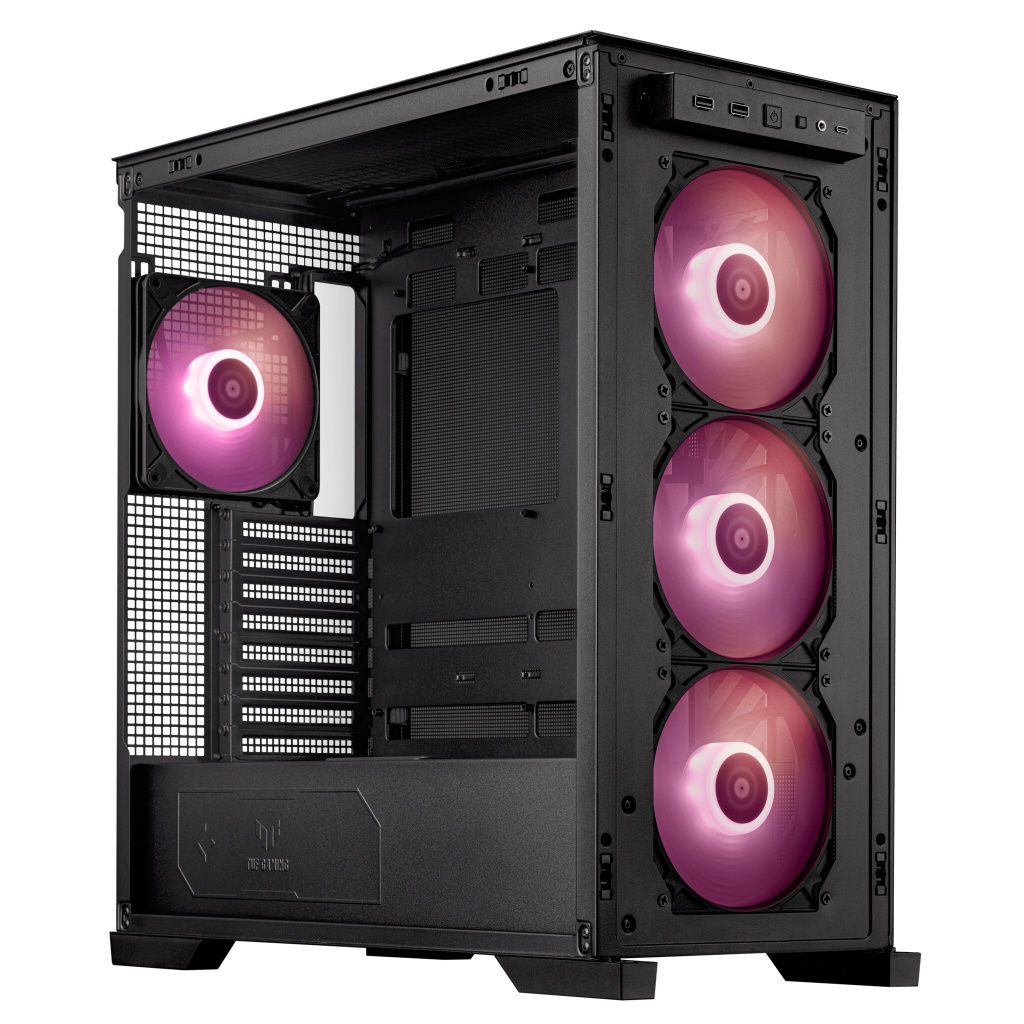 ASUS TUF Gaming GT302 ARGB Midi Tower Zwart - Afbeelding 16