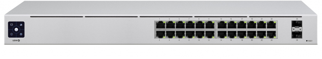 Ubiquiti Networks UniFi USW-24 netwerk-switch Managed L2 Gigabit Ethernet (10/100/1000) Zilver