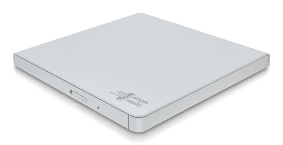 Hitachi-LG Slim Portable DVD-Writer optisch schijfstation DVD±RW Wit