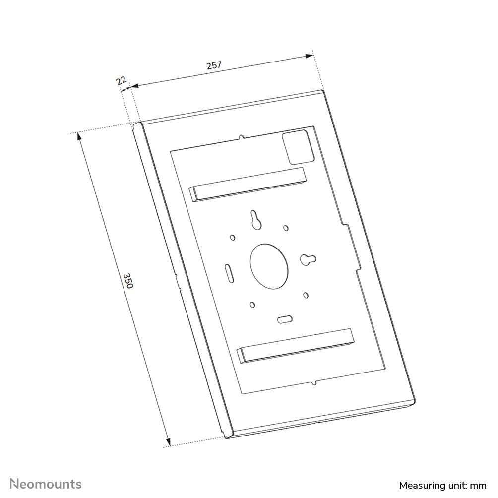 Neomounts WL15-602BL1 Tablet casing - 12.4-13" | 31,5-33 cm - vergrendelbaar - Afbeelding 16
