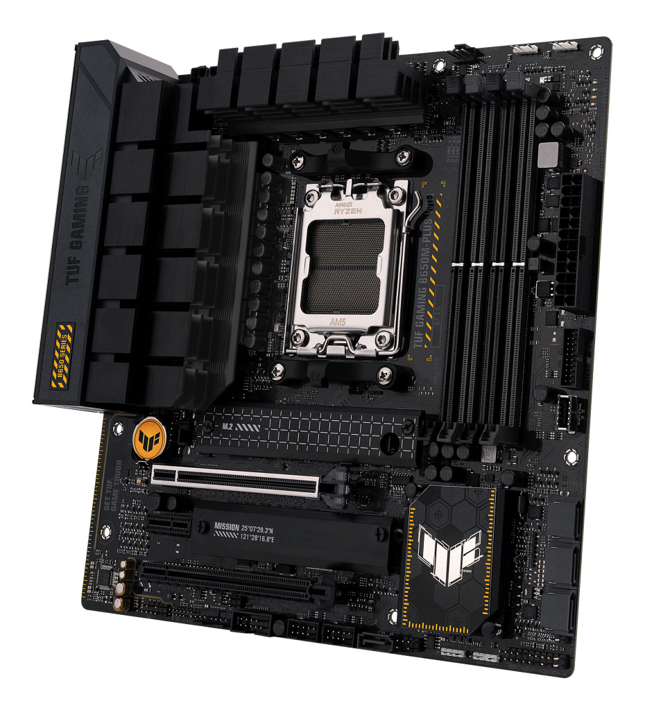 ASUS TUF GAMING B650M-PLUS WIFI AMD B650 Socket AM5 micro ATX - Afbeelding 4
