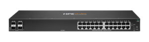 HPE Aruba Networking CX 6000 24p 10M/100M/1G 4p SFP 1G Switch Power over Ethernet (PoE)
