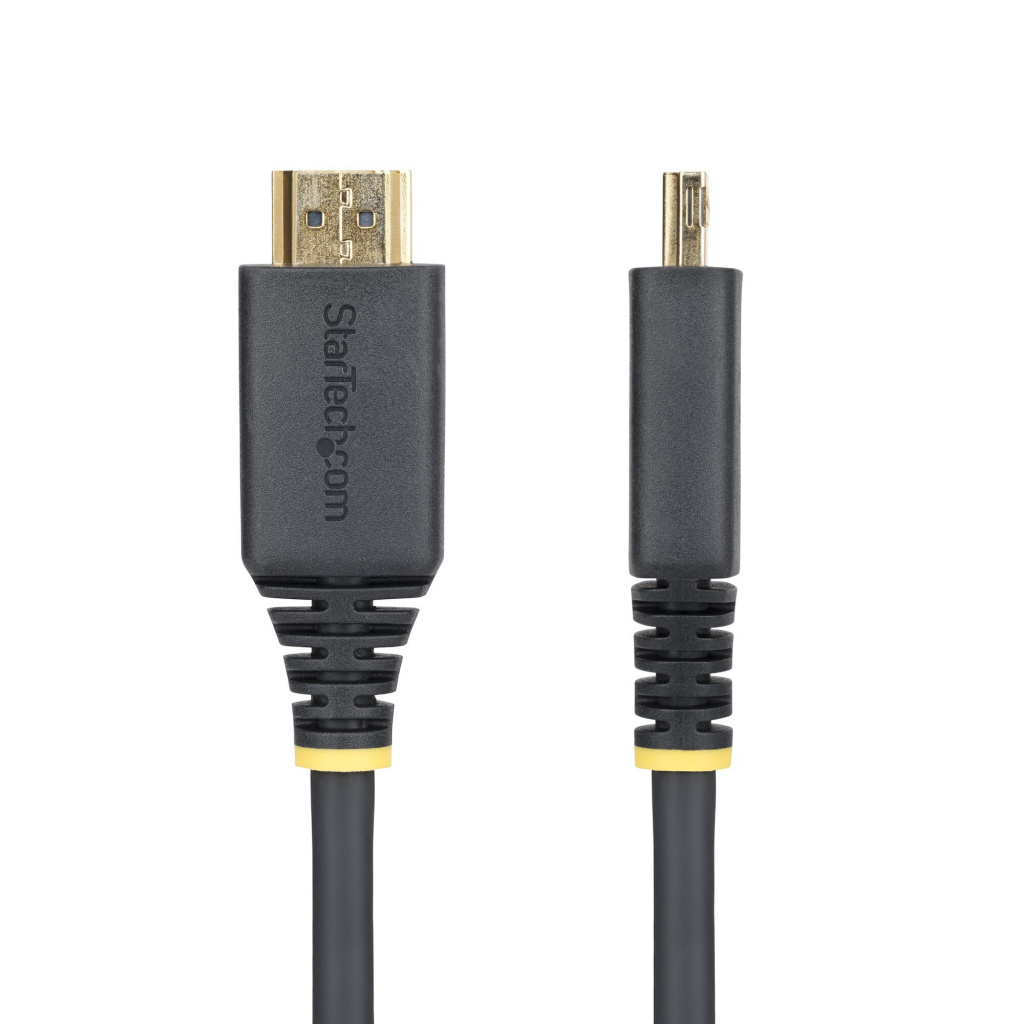 StarTech.com 3m High Speed HDMI Kabel met Grip Connectors, 4K 60Hz/1440p 144Hz, HDR10/HDCP 2.2/ARC, 18Gbps, UHD HDMI 2.0 Kabel - Afbeelding 3