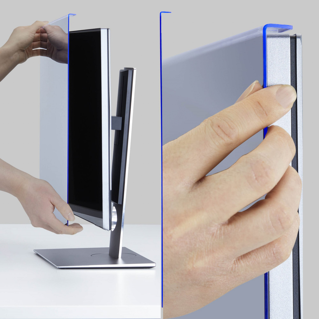 StarTech.com 32-inch 16:9 Computer Monitor Privacy Filter, Hangend Acrylfilter, Quick-Install Security Filter, Screen Protector, - Afbeelding 4
