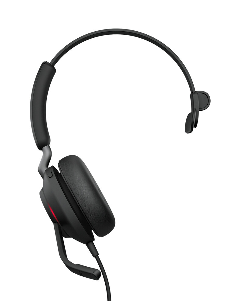Jabra Evolve2 40 SE Headset Bedraad Hoofdband Kantoor/callcenter USB Type-C / USB Type-A Zwart - Afbeelding 2