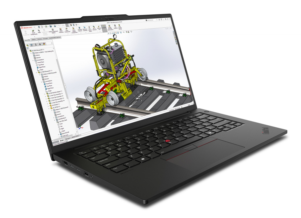 Lenovo ThinkPad P14s Gen 6 (Intel) Intel Core Ultra 7 255H Mobiel werkstation 36,8 cm (14.5") WUXGA 32 GB DDR5-SDRAM 512 GB SSD - Afbeelding 3