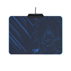 Lexip Madara "Destruction" Naruto Shippuden Muismat – Harde Muismat Met Micro-Getextureerd Oppervlak En Rgb-Verlichting
