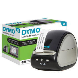 DYMO LabelWriter 550 Turbo Labelprinter | Labelmaker met direct thermisch afdrukken op hoge snelheid | Automatische labelherkenn