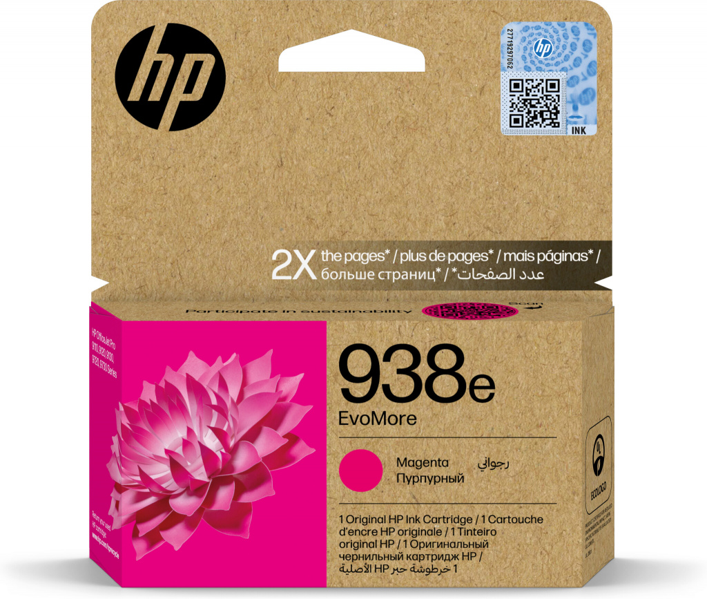 HP 938e EvoMore originele magenta inktcartridge