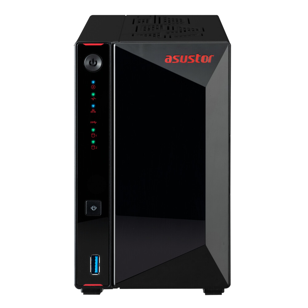 Asustor AS5402T data-opslag-server NAS Intel® Celeron® N5105 4 GB DDR4 0 TB ADM Zwart