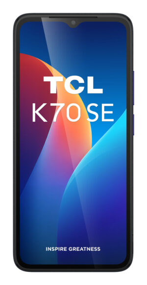 TCL K70 SE 16,7 cm (6.56") Dual SIM Android 16.0 4G USB Type-C 4 GB 64 GB 3000 mAh Zwart, Indigo
