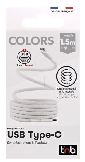 T'nB TCPDMAGWH USB-kabel 1,5 m USB C Wit - Afbeelding 4