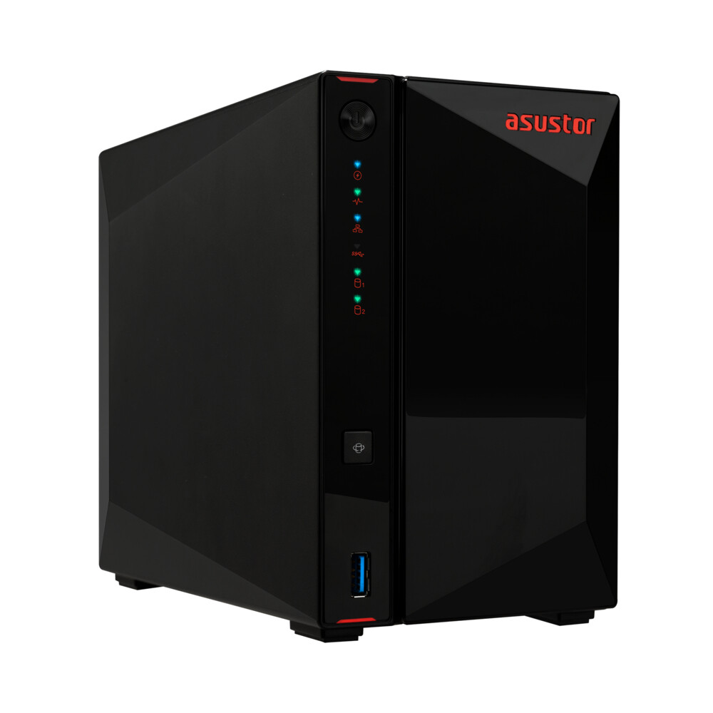 Asustor AS5402T data-opslag-server NAS Intel® Celeron® N5105 4 GB DDR4 0 TB ADM Zwart - Afbeelding 2