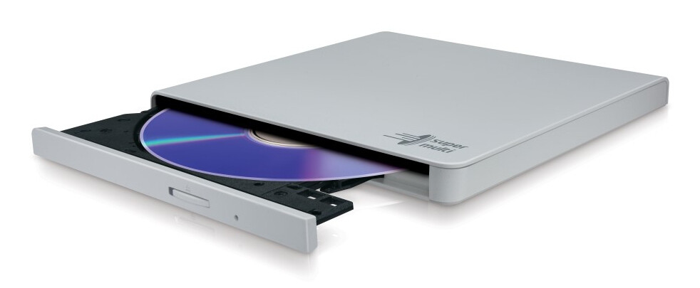 Hitachi-LG Slim Portable DVD-Writer optisch schijfstation DVD±RW Wit - Afbeelding 3