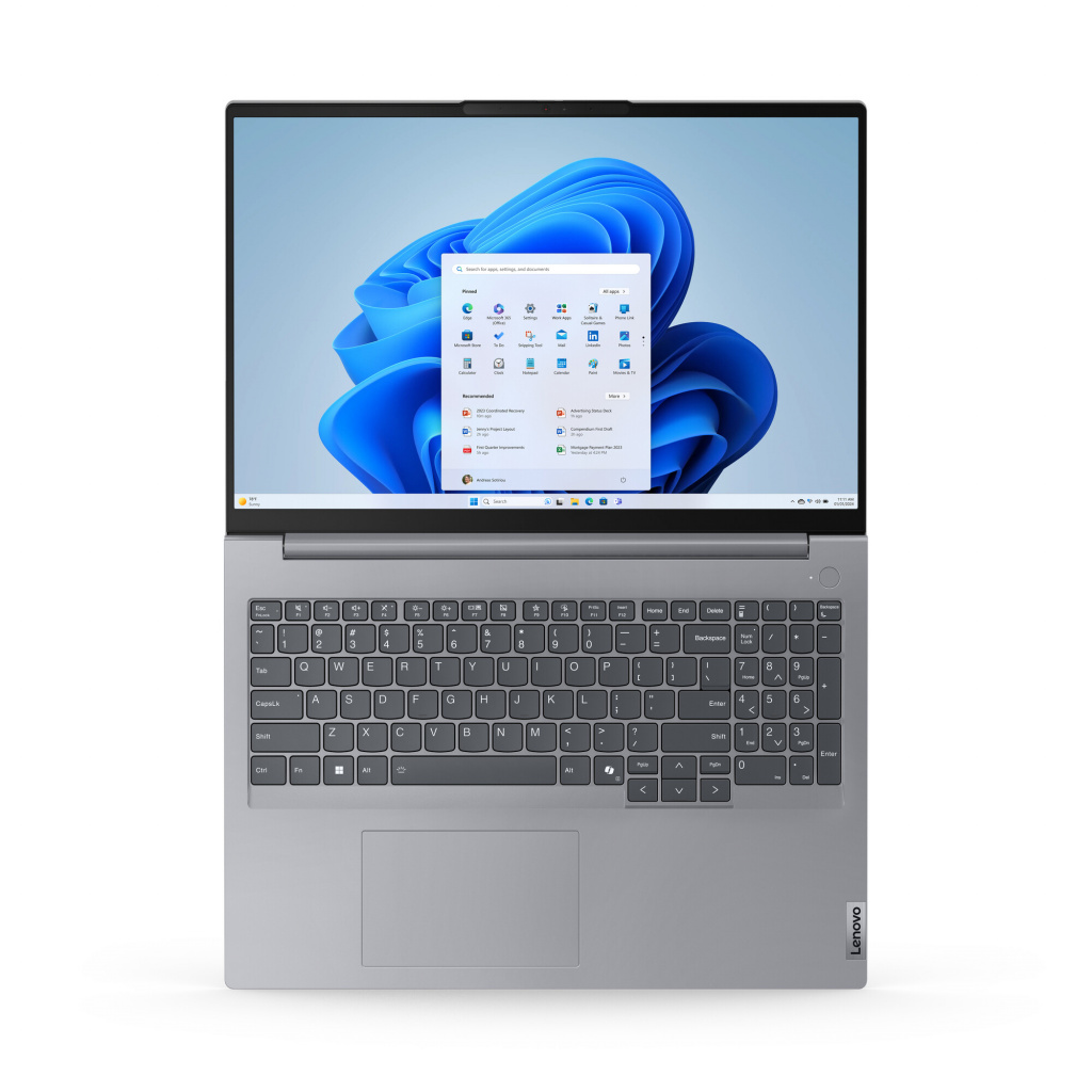 Lenovo ThinkBook 16 G7 ARP AMD Ryzen™ 5 7535HS Laptop 40,6 cm (16") WUXGA 16 GB DDR5-SDRAM 512 GB SSD Wi-Fi 6E (802.11ax) Window - Afbeelding 14