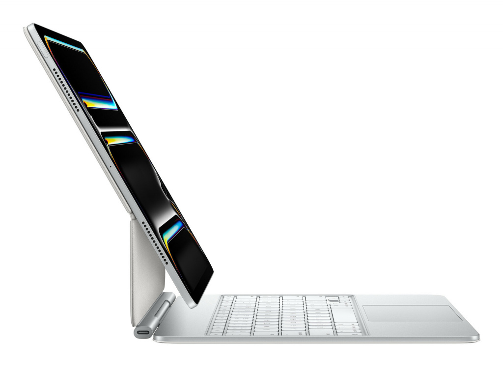 Apple Magic Keyboard voor 13‑inch iPad Pro (M4) - Zwitsers - Wit - Afbeelding 3
