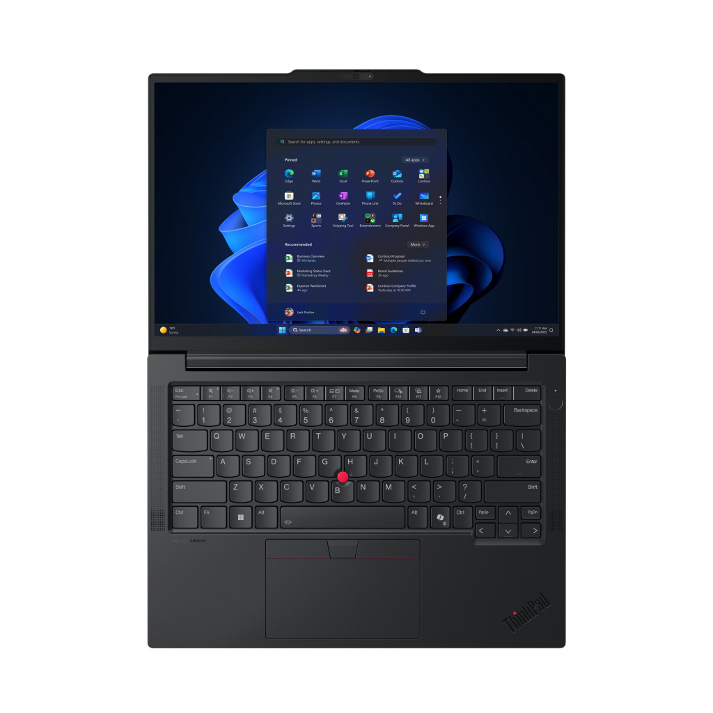 Lenovo ThinkPad E14 Gen 7 (Intel) Copilot+ PC Intel Core Ultra 5 226V Laptop 35,6 cm (14") WUXGA 16 GB LPDDR5x-SDRAM 512 GB SSD - Afbeelding 6