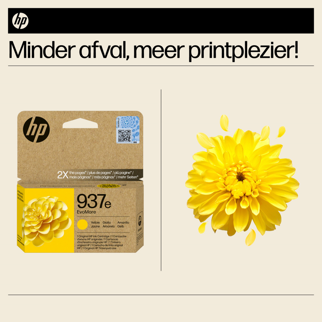 HP 937e EvoMore originele gele inktcartridge - Afbeelding 7