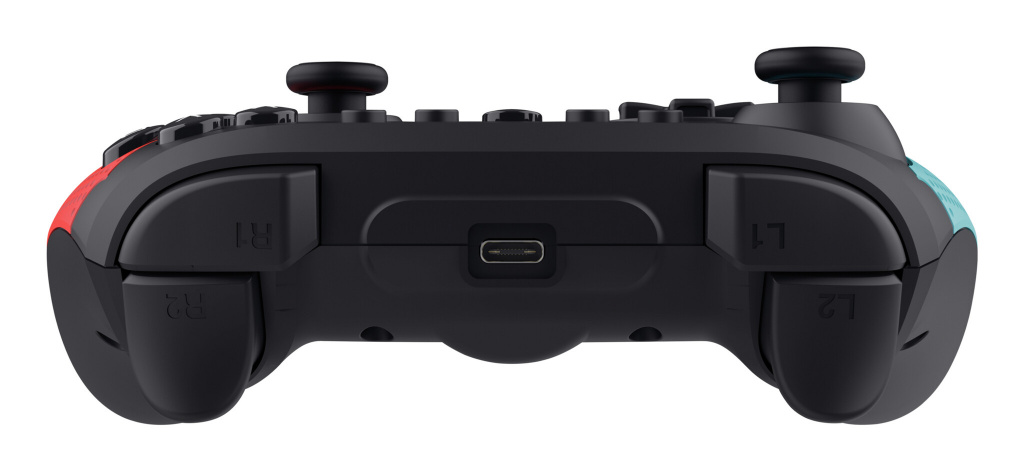 Trust GXT 1246B Muta Gamecontroller - Bluetooth gamecontroller – Voor Nintendo Switch – Oplaadbaar – Zwart/Blauw/Rood - Afbeelding 3