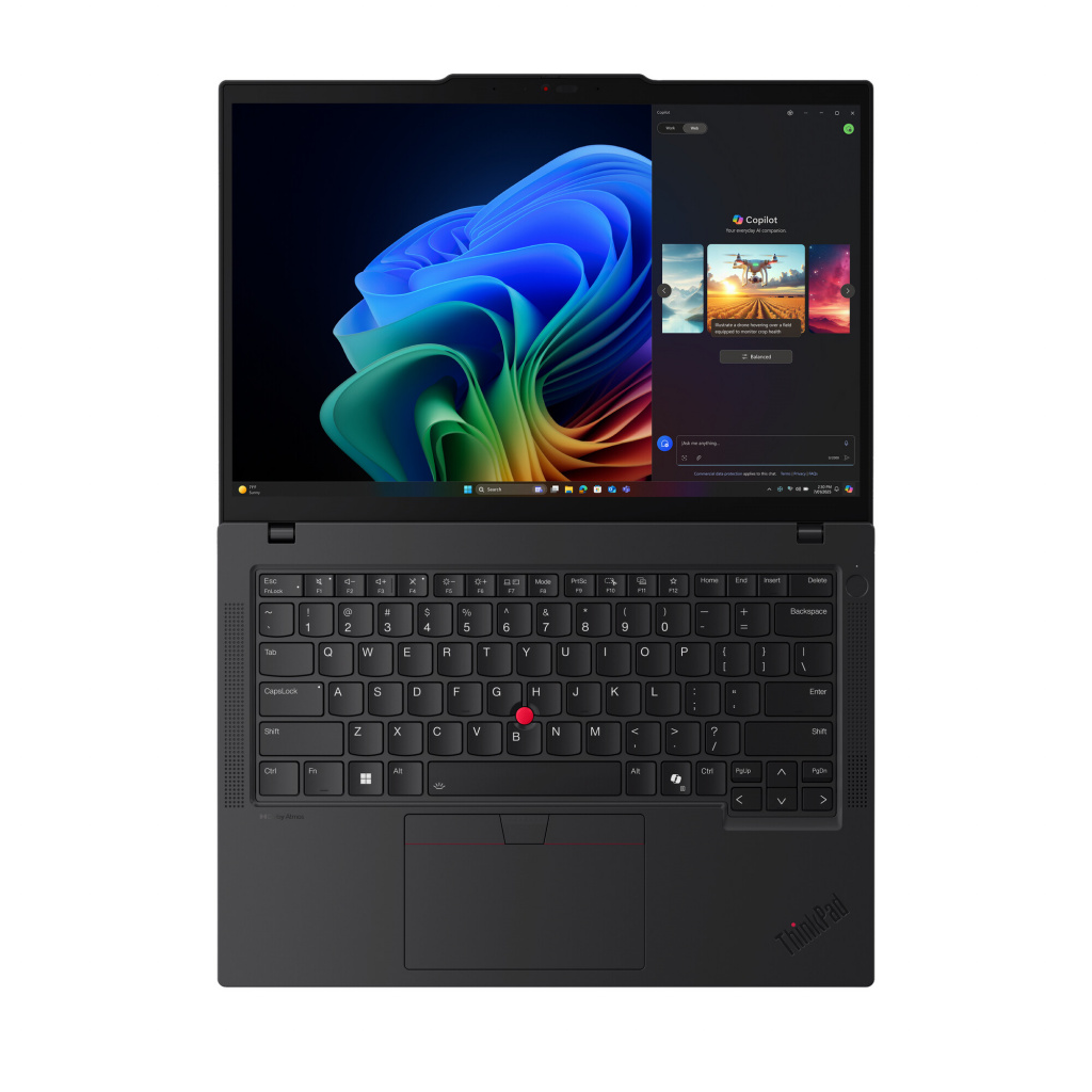 Lenovo ThinkPad T14 Gen 6 (AMD) Copilot+ PC AMD Ryzen AI 7 PRO 350 Laptop 35,6 cm (14") WUXGA 32 GB DDR5-SDRAM 1 TB SSD Wi-Fi 7 - Afbeelding 13