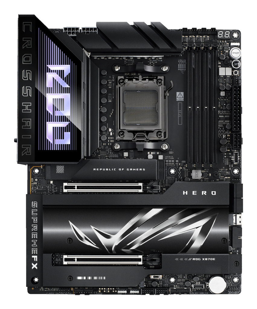 ASUS ROG CROSSHAIR X870E HERO AMD X870E Socket AM5 ATX - Afbeelding 2