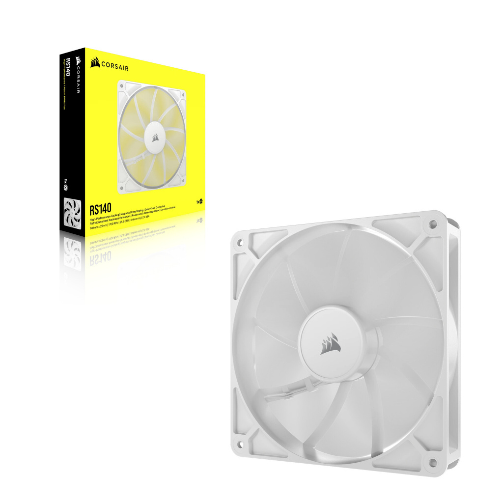 Corsair RS140 Computer behuizing Ventilator 14 cm Wit 1 stuk(s) - Afbeelding 5