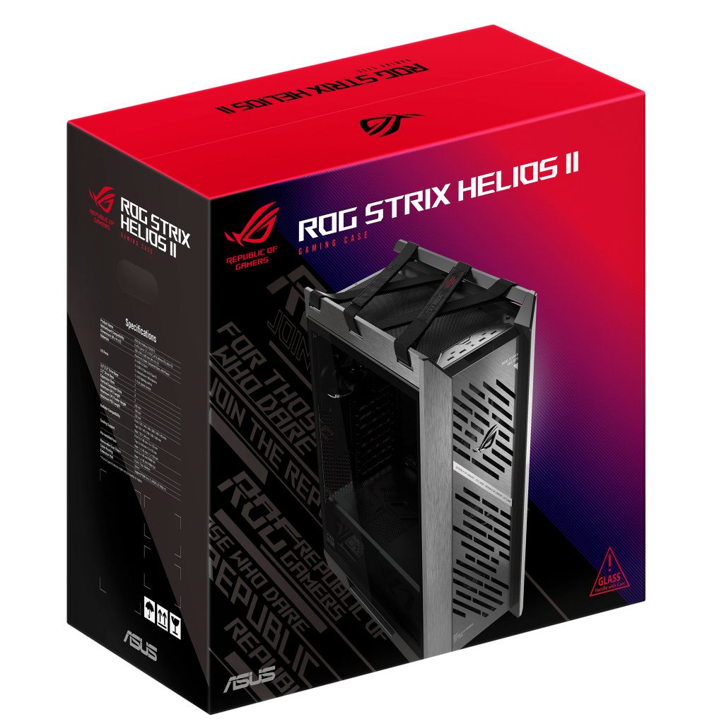 ASUS ROG Strix Helios II GX601S Midi Tower Zwart - Afbeelding 13