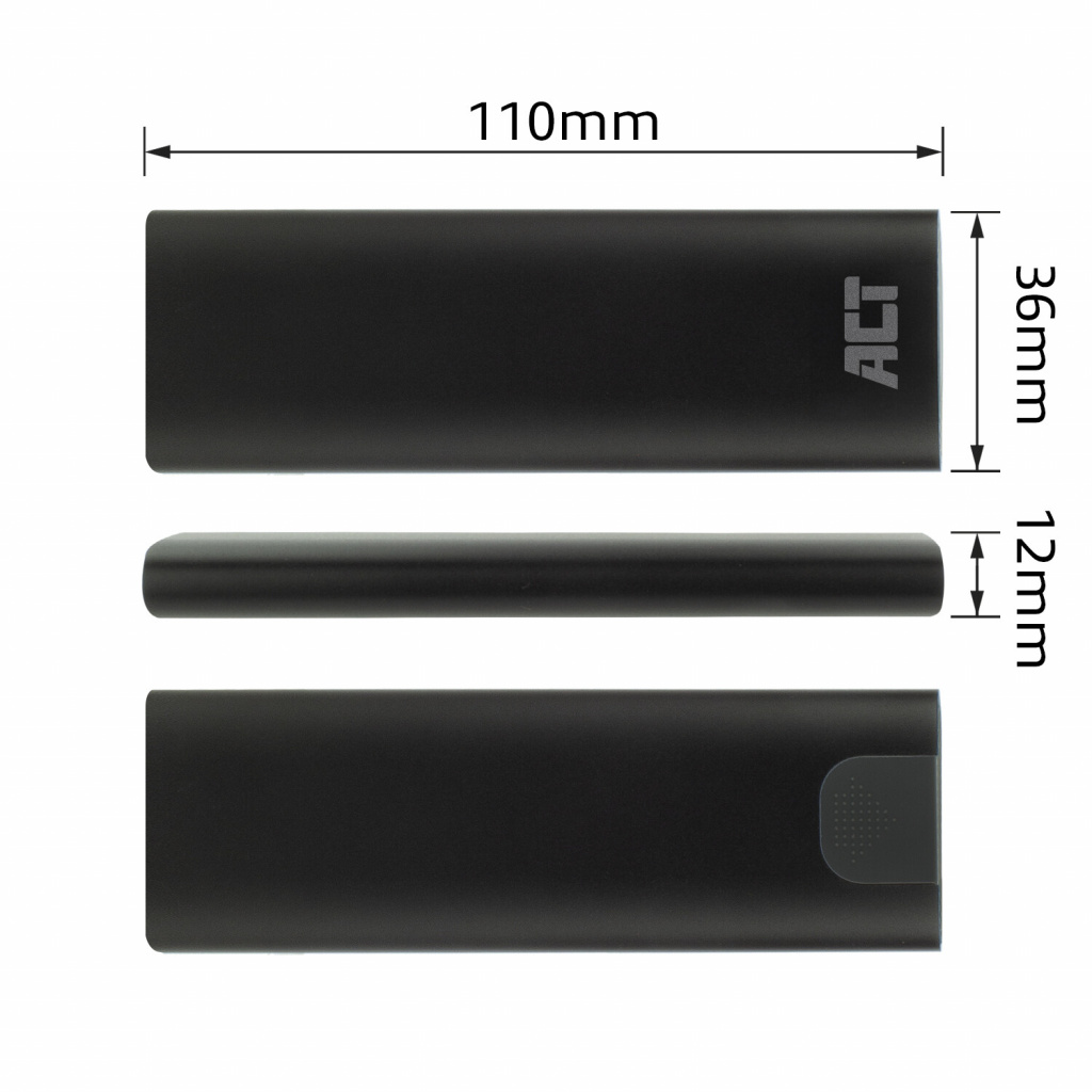 ACT USB-C M.2 NVMe / PCIe SSD Behuizing, tool-free - Afbeelding 9