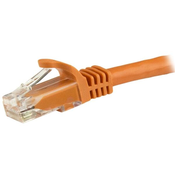 StarTech.com Cat6 patchkabel met snagless RJ45 connectors 5 m, oranje - Afbeelding 2