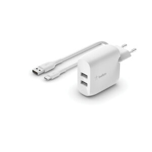 Belkin WCE001VF1MWH oplader voor mobiele apparatuur Universeel Wit AC Binnen