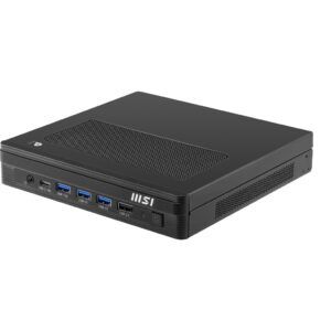 MSI Pro DP10 A14MG-004EU PC's/werkstation Intel® Pentium® Gold G7400 8 GB DDR5-SDRAM 128 GB SSD Windows 11 Pro Mini PC Zwart