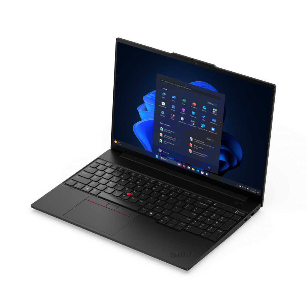 Lenovo ThinkPad E16 Gen 3 (Intel) Copilot+ PC Intel Core Ultra 5 226V Laptop 40,6 cm (16") WUXGA 16 GB LPDDR5x-SDRAM 512 GB SSD - Afbeelding 9
