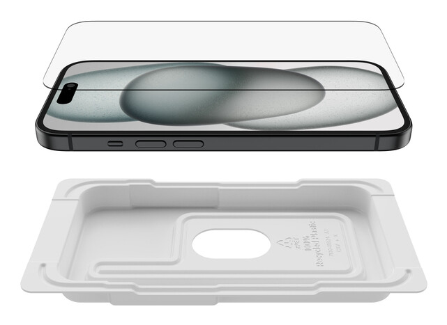 Belkin ScreenForce Doorzichtige schermbeschermer Apple 1 stuk(s) - Afbeelding 8