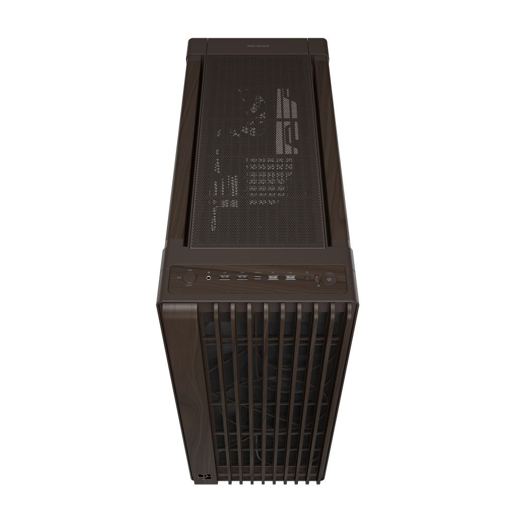 ASUS ProArt PA602 Wood Edition Retro Brown - Metal Panel Midi Tower Bruin - Afbeelding 5