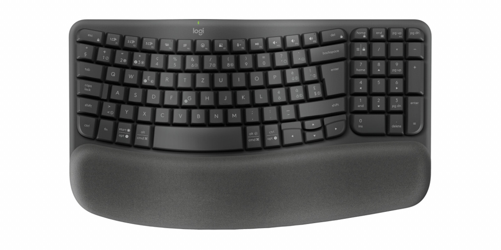 Logitech ERGO 920-012329 toetsenbord Kantoor RF-draadloos + Bluetooth QWERTZ Zwitsers Grafiet - Afbeelding 4
