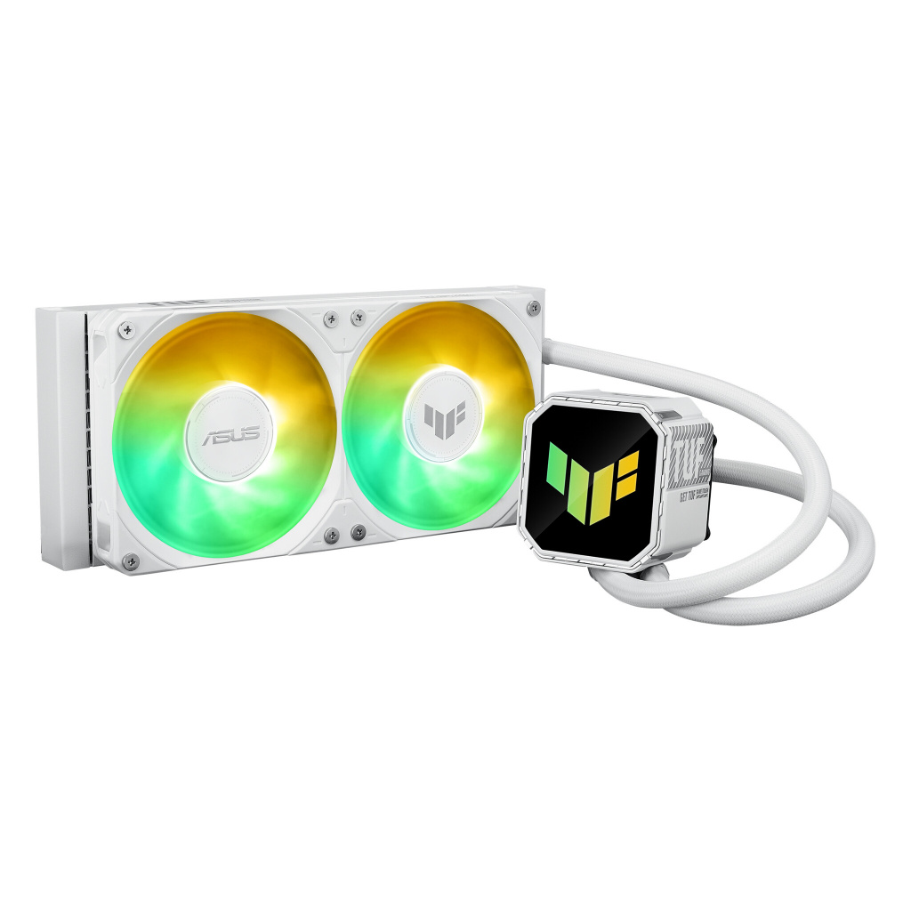 ASUS TUF Gaming LC III 240 ARGB White Edition Processor Alles-in-één vloeistofkoeler 12 cm Wit - Afbeelding 3