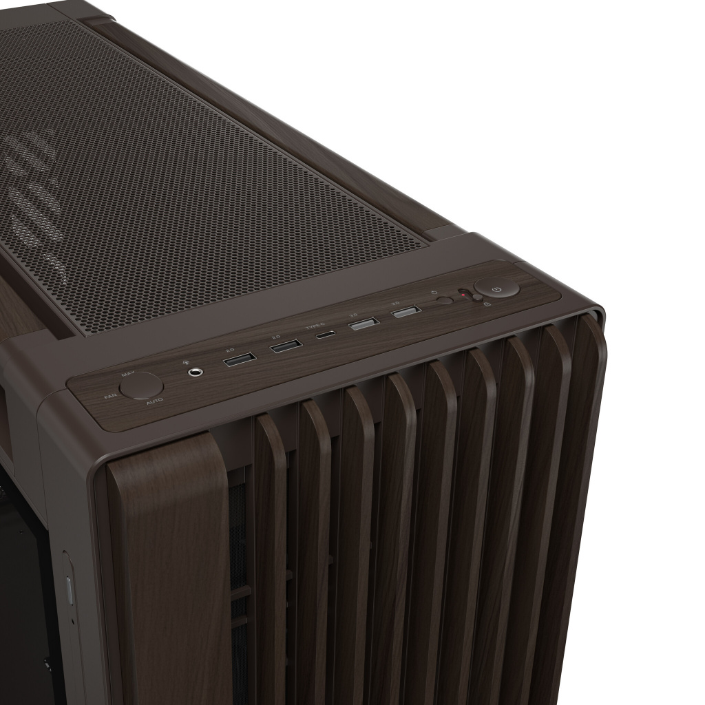 ASUS ProArt PA602 Wood Edition Retro Brown - Tempered Glass Panel Midi Tower Bruin - Afbeelding 7
