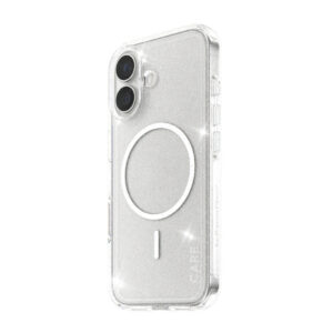 PanzerGlass CARE™ by ® Star Lit Case w. White MagSafe iPhone 17 mobiele telefoon behuizingen Hoes Transparant