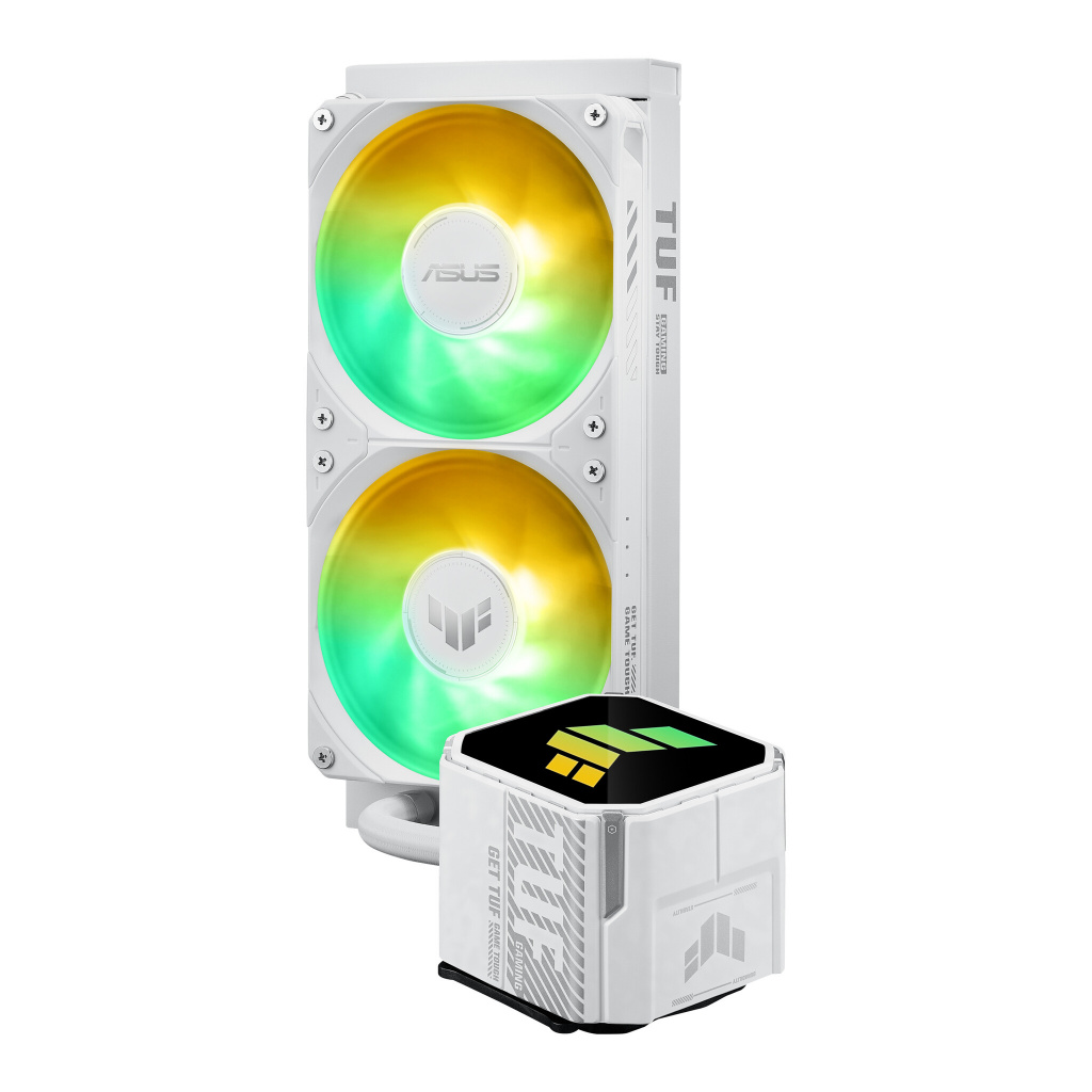 ASUS TUF Gaming LC III 240 ARGB White Edition Processor Alles-in-één vloeistofkoeler 12 cm Wit - Afbeelding 7