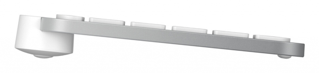 Logitech Master MX Keys S for Mac toetsenbord Kantoor RF-draadloos + Bluetooth QWERTY US International Aluminium, Wit - Afbeelding 4