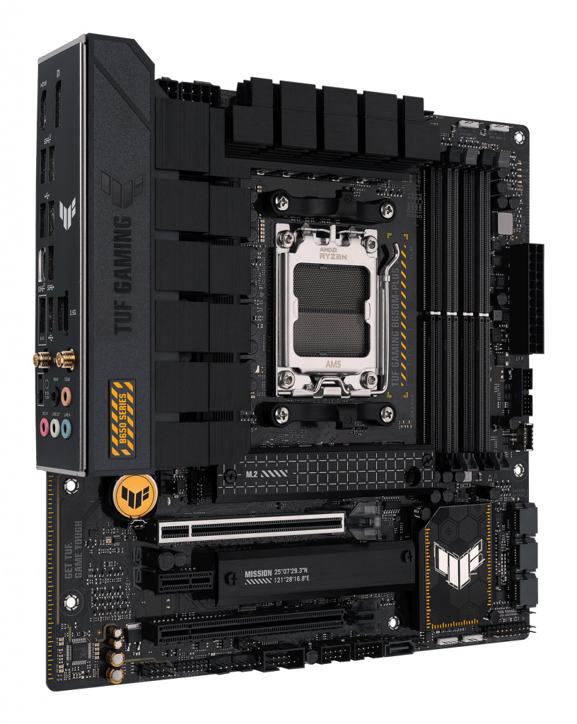 ASUS TUF GAMING B650M-PLUS WIFI AMD B650 Socket AM5 micro ATX - Afbeelding 3