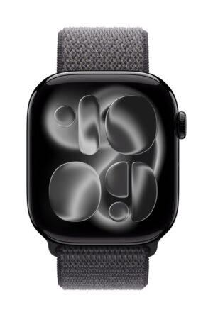 Apple MFFN4ZM/A slimme draagbare accessoire Band Donkergrijs Nylon, Gerecycled polyester, Spandex