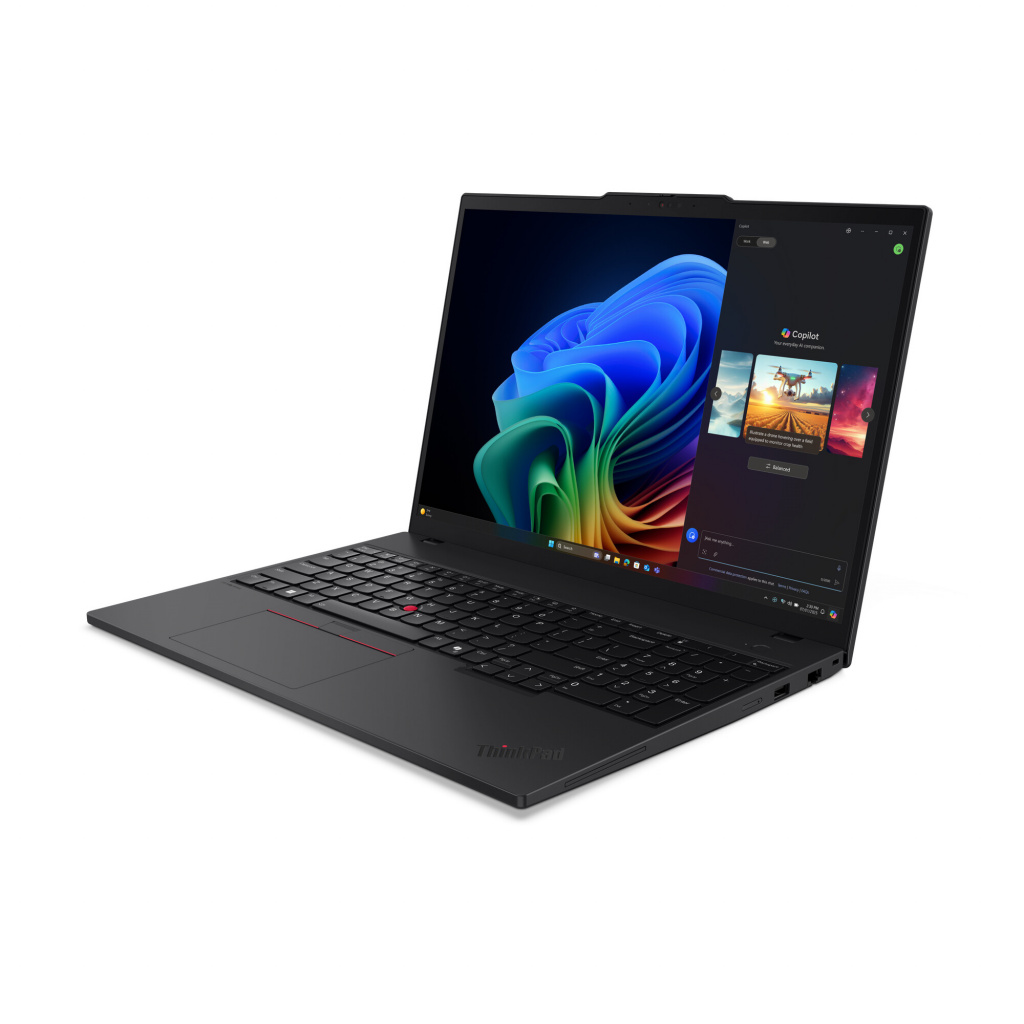 Lenovo ThinkPad T16 Gen 4 (AMD) Copilot+ PC AMD Ryzen AI 7 PRO 350 Laptop 40,6 cm (16") WUXGA 64 GB DDR5-SDRAM 1 TB SSD Wi-Fi 7 - Afbeelding 3
